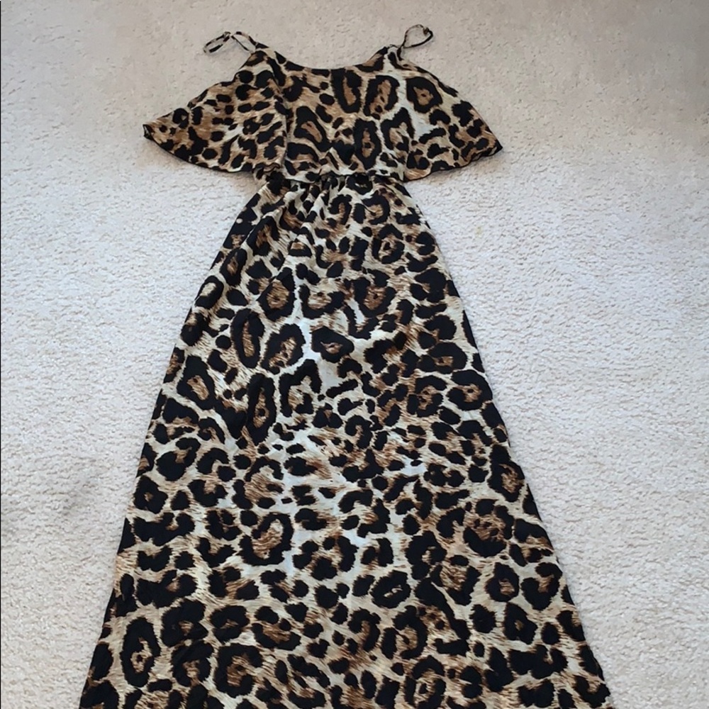 Cheetah print sundress